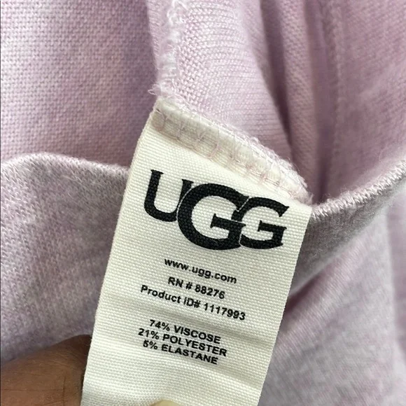 UGG Athleisure Pullon Lightweight Light Pink Women's XL Sweat Jogger Lounge Pant - Picture 7 of 8